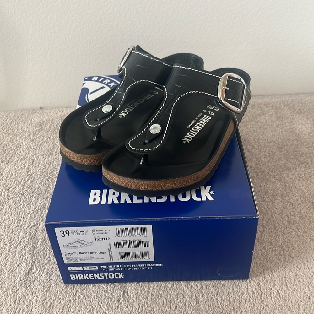 Birkenstock x Staud Gizeh Big Bucket Rivet Logo